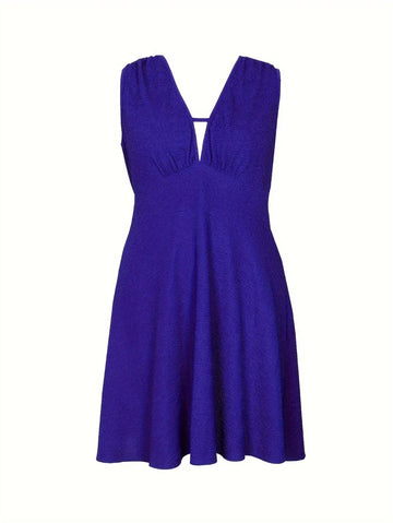 Women's A-Line 2-4XL Fashion Designer Short Dresses (Plus Size)-Women's Fashion Designer Plus Size Dresses-Women's fashion designer plus size clothes